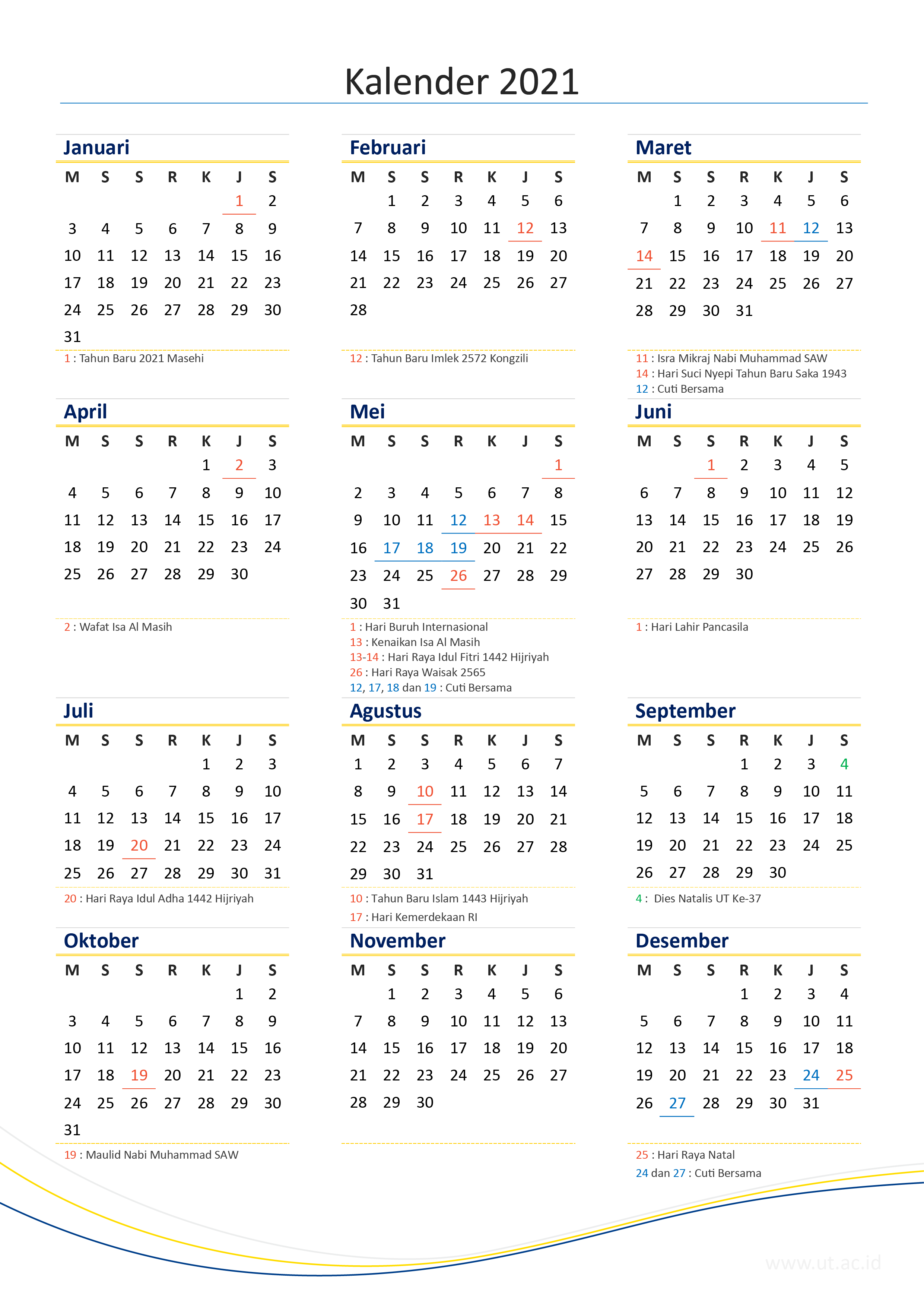 Detail Contoh Kalender Masehi Nomer 6