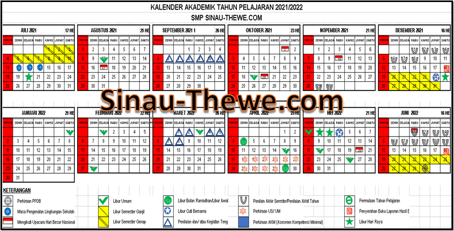 Detail Contoh Kalender Pendidikan Nomer 38