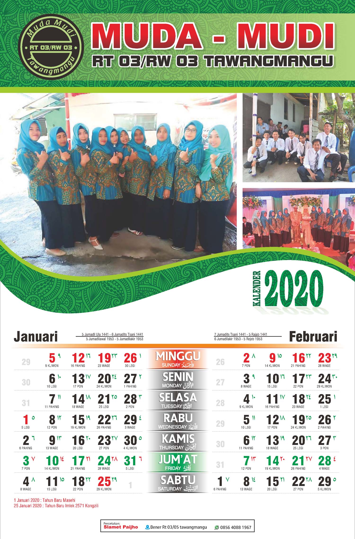 Detail Contoh Kalender Sekolah Nomer 34