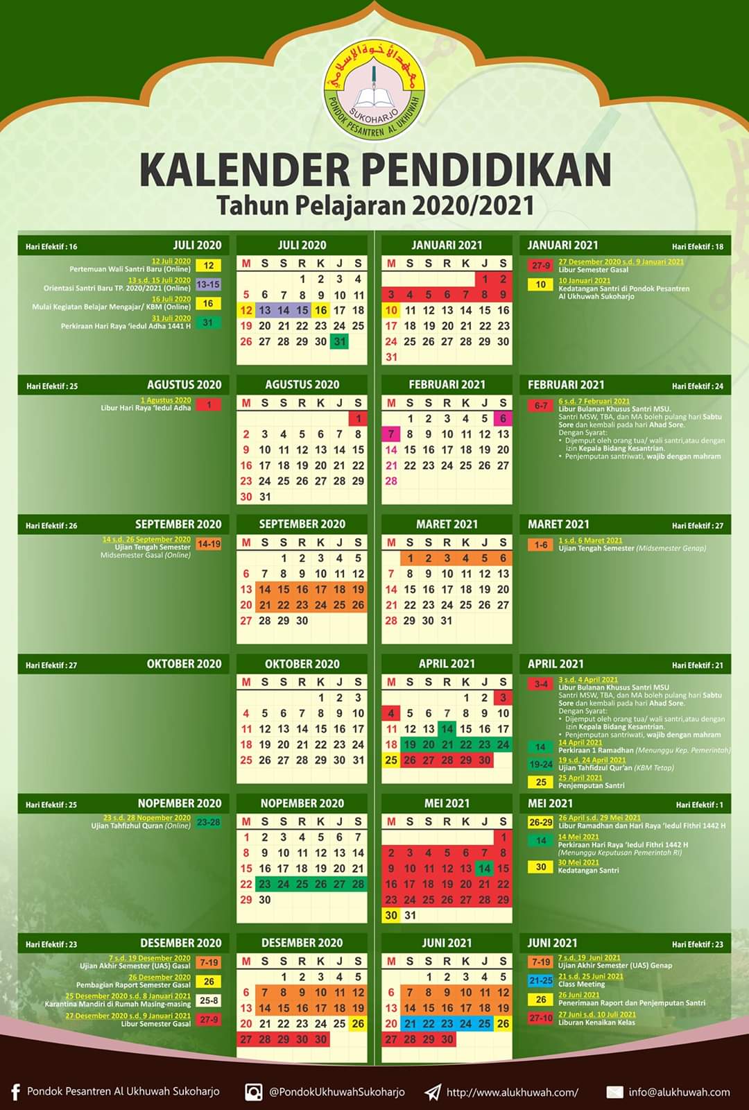 Detail Contoh Kalender Sekolah Nomer 50