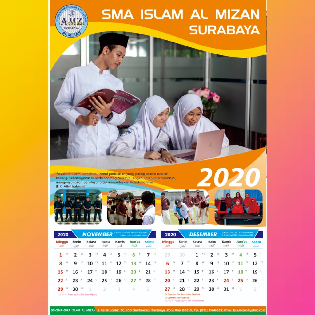 Detail Contoh Kalender Sekolah Nomer 7