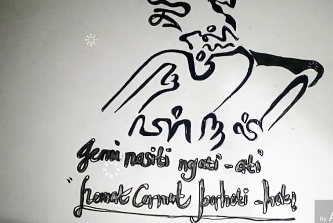 Detail Contoh Kaligrafi Aksara Bali Nomer 45