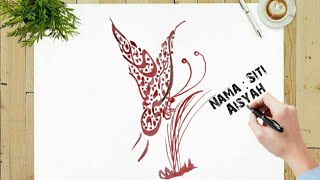 Detail Contoh Kaligrafi Nama Nomer 52