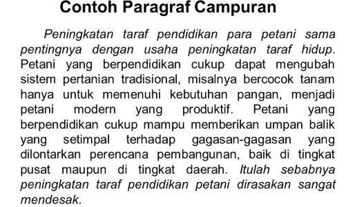 Contoh Kalimat Campuran - KibrisPDR