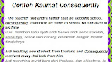 Detail Contoh Kalimat Consequently Nomer 4