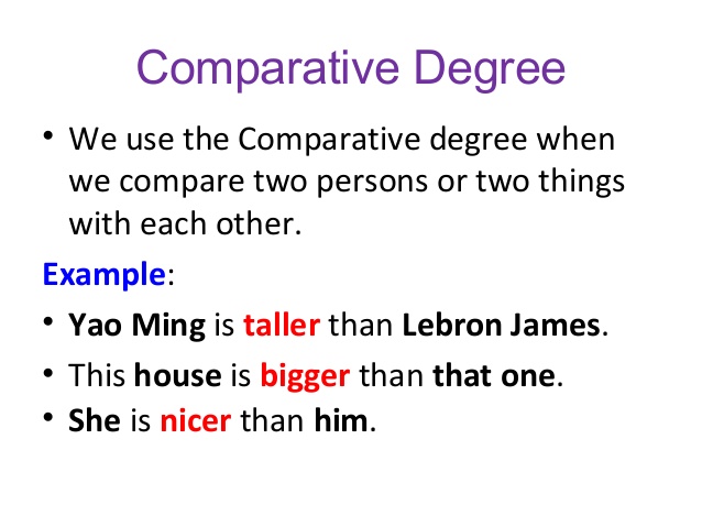 Detail Contoh Kalimat Degree Of Comparison Positive Comparative Superlative Nomer 4