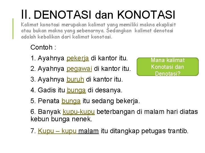 Detail Contoh Kalimat Diksi Nomer 43