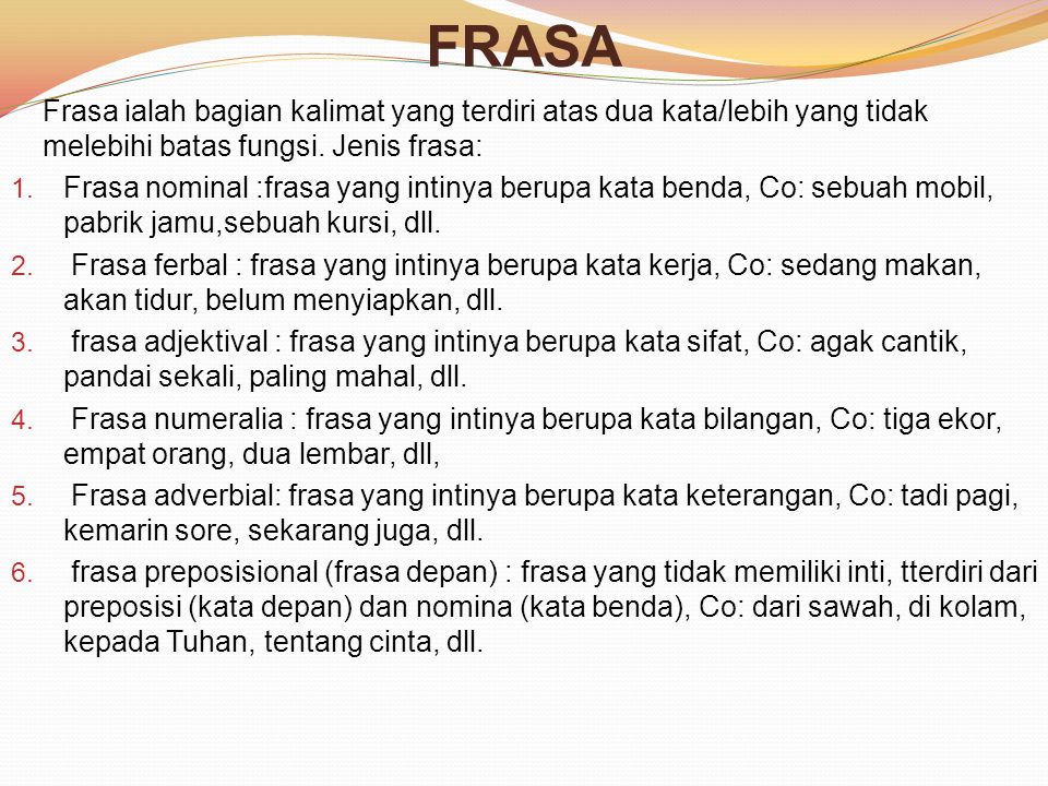 Detail Contoh Kalimat Frasa Benda Nomer 22