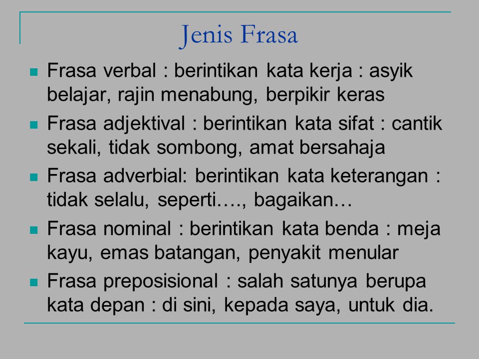 Detail Contoh Kalimat Frasa Verba Nomer 55