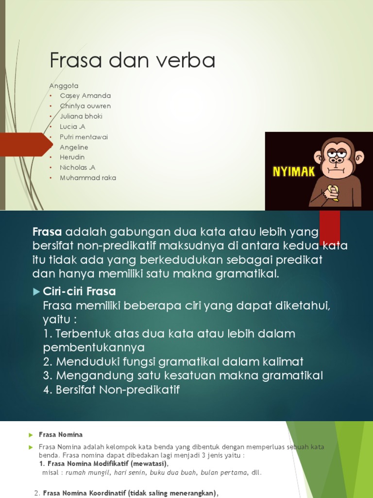 Detail Contoh Kalimat Frasa Verba Nomer 56