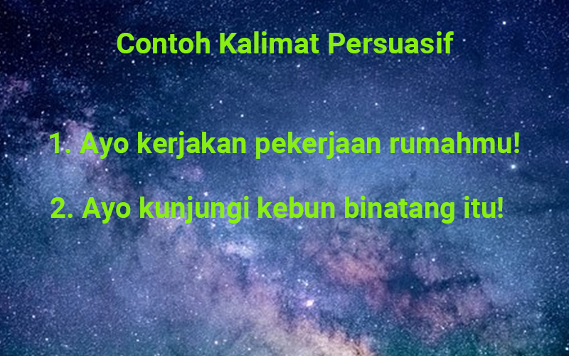 Detail Contoh Kalimat Himbauan Nomer 25