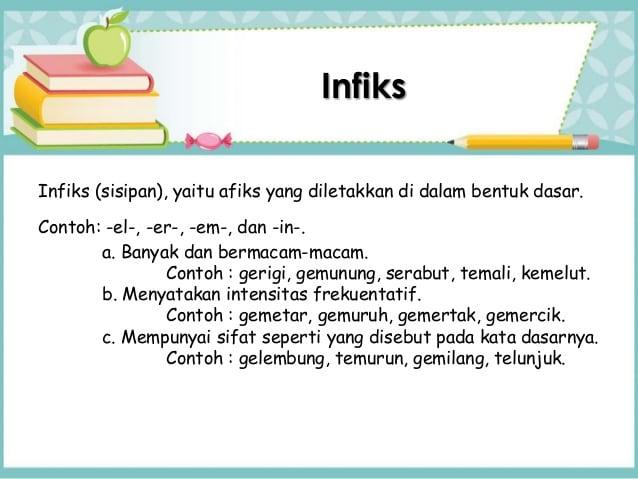 Detail Contoh Kalimat Infiks Nomer 12