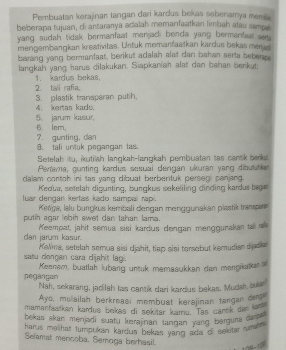 Detail Contoh Kalimat Kardus Nomer 7