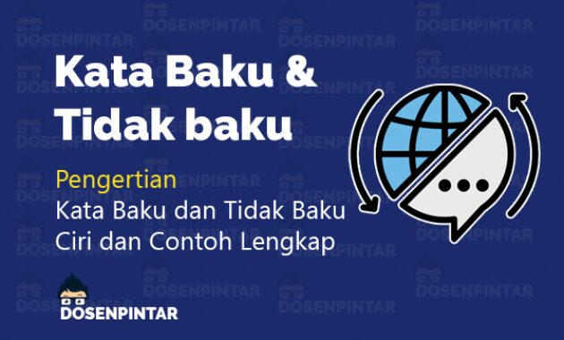 Detail Contoh Kalimat Kata Baku Nomer 47