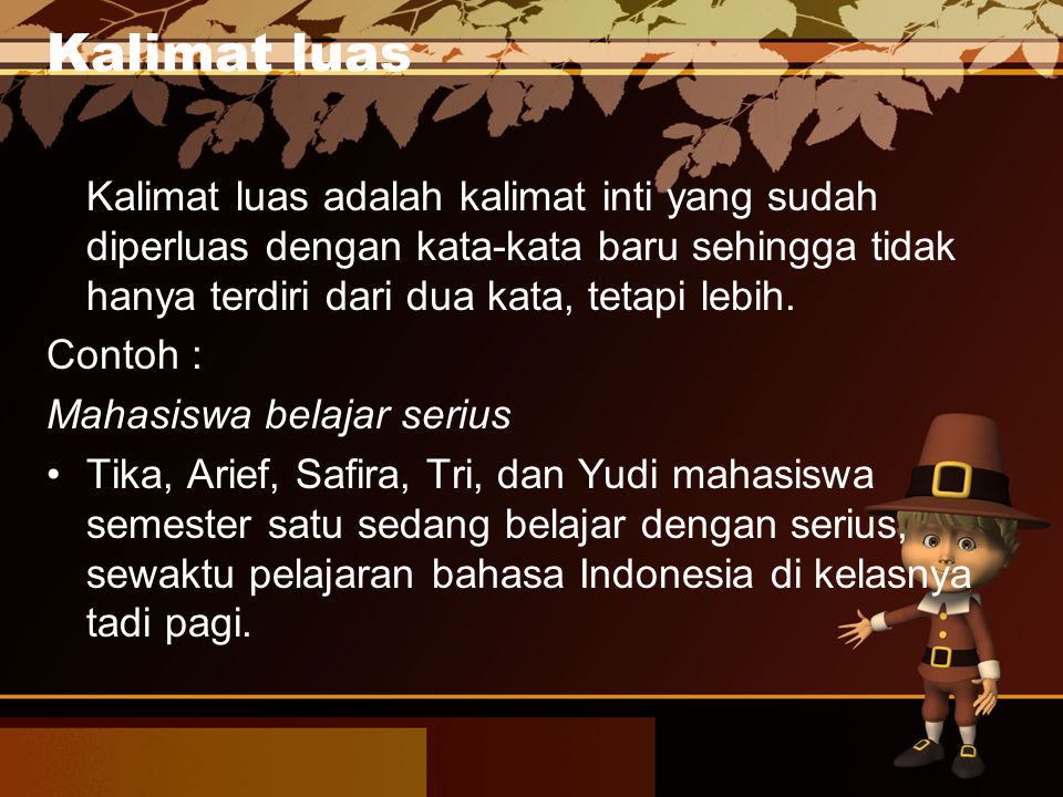 Detail Contoh Kalimat Luas Nomer 16