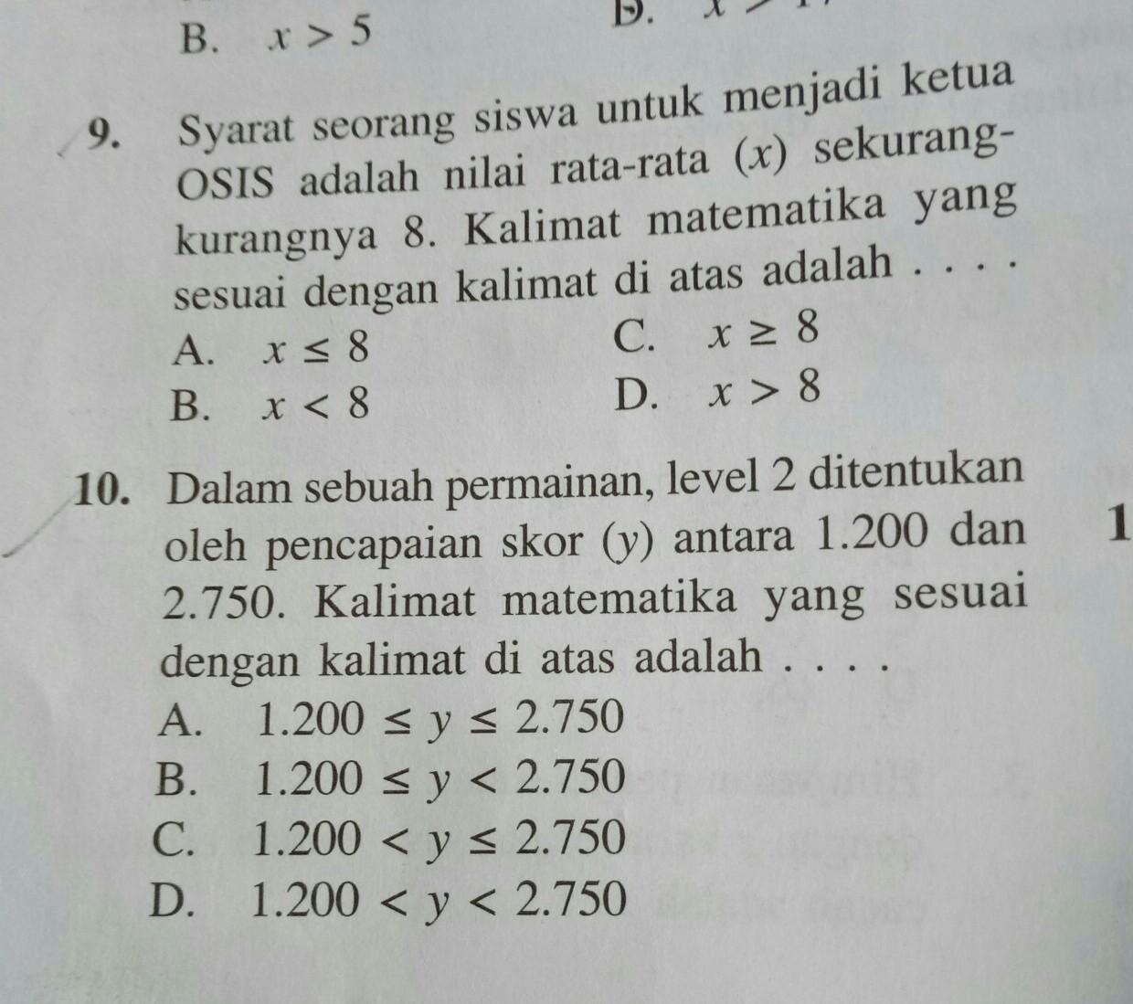 Detail Contoh Kalimat Matematika Nomer 21