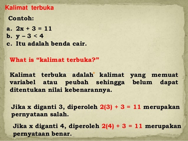 Detail Contoh Kalimat Matematika Nomer 23