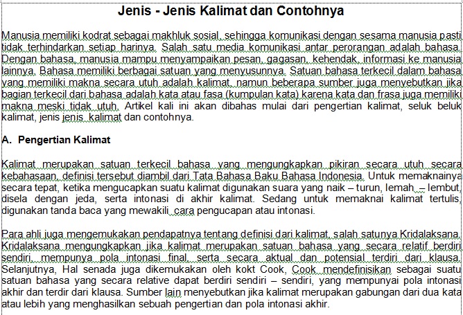 Detail Contoh Kalimat Mayor Nomer 28