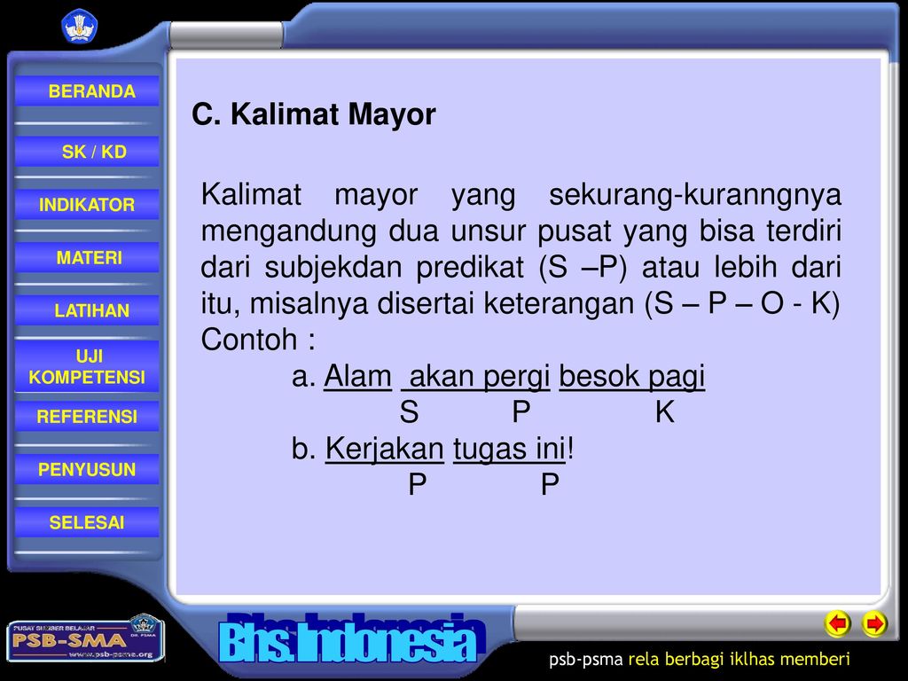 Detail Contoh Kalimat Mayor Nomer 5