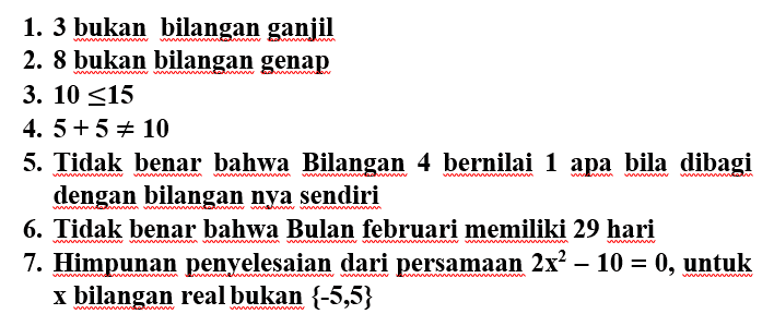 Detail Contoh Kalimat Negasi Nomer 3