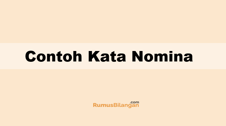Detail Contoh Kalimat Nomina Nomer 2