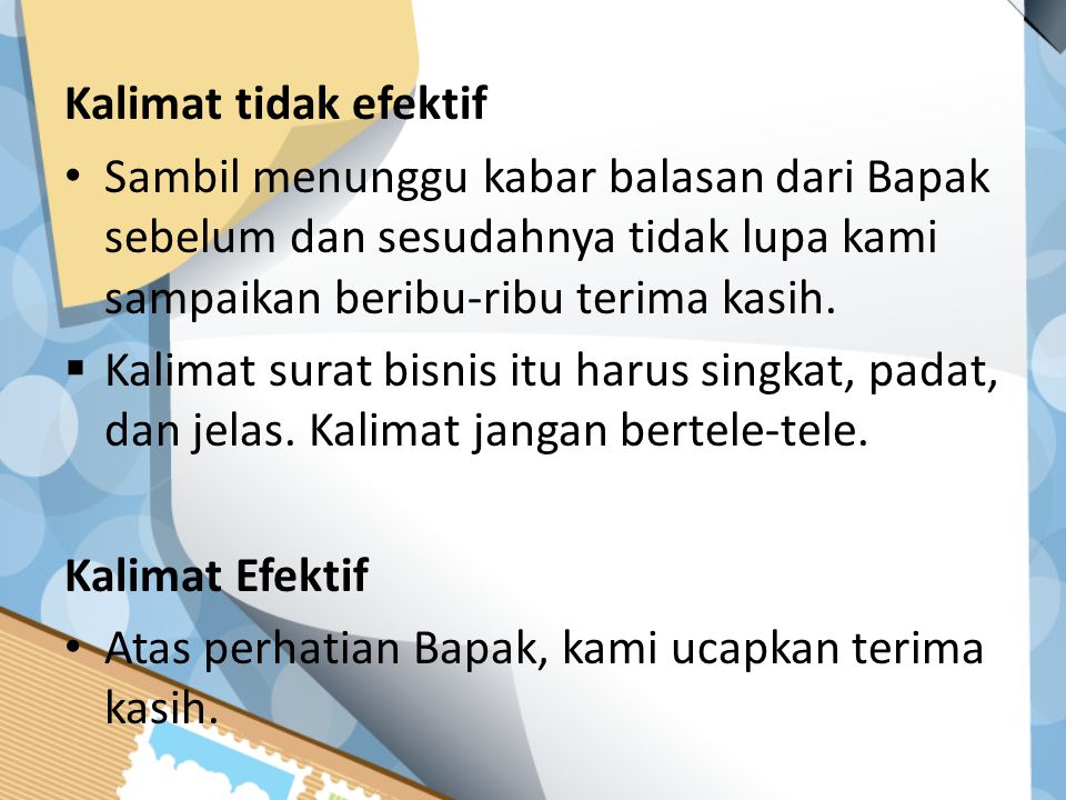 Detail Contoh Kalimat Padat Nomer 42