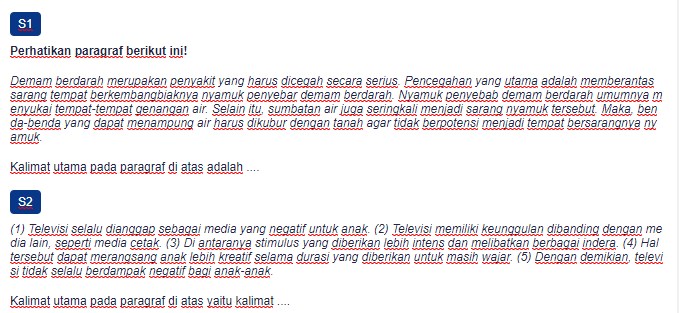 Detail Contoh Kalimat Paragraf Nomer 57