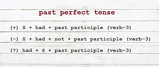 Detail Contoh Kalimat Past Perfect Tense Positif Negatif Interogatif Nomer 14