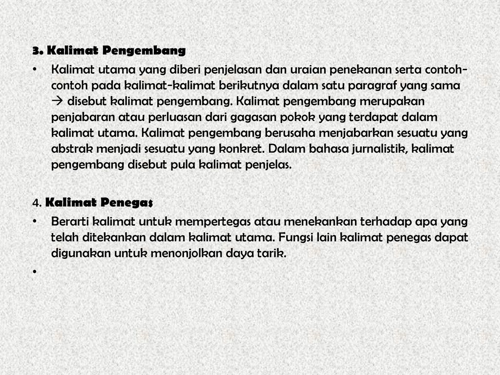 Detail Contoh Kalimat Pengembang Nomer 18