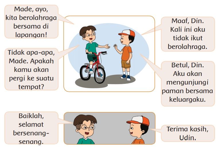 Detail Contoh Kalimat Penolakan Kelas 2 Sd Nomer 3