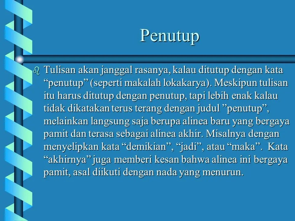 Detail Contoh Kalimat Penutup Sidang Skripsi Nomer 9