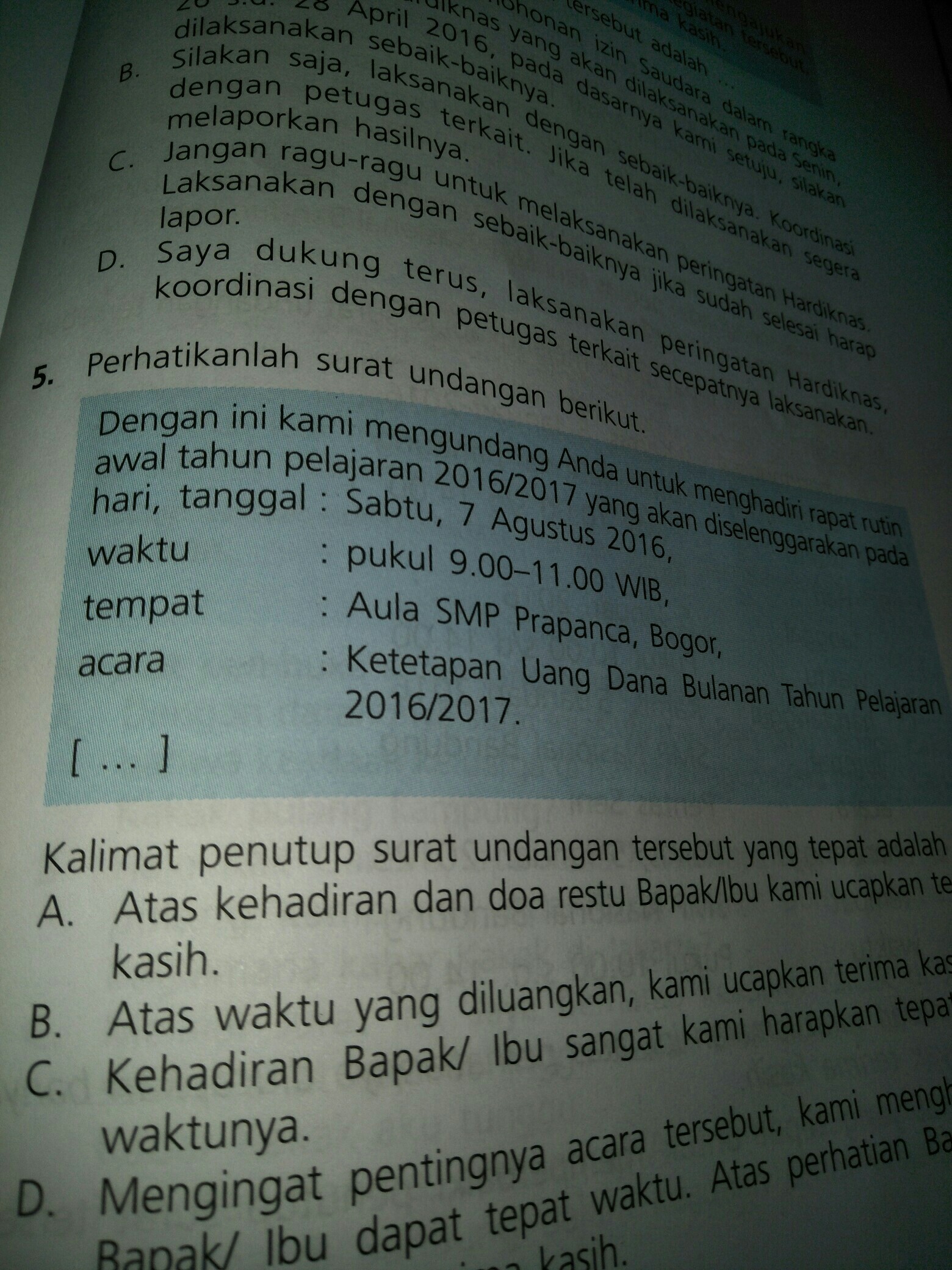 Detail Contoh Kalimat Penutup Surat Nomer 47