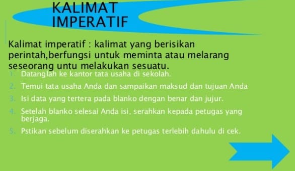 Detail Contoh Kalimat Pernyataan Nomer 23