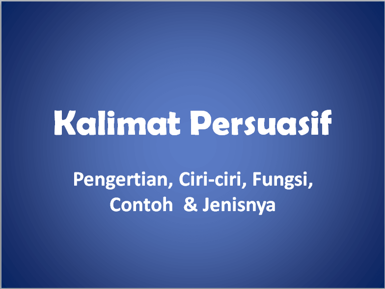 Detail Contoh Kalimat Persuasif Dalam Iklan Nomer 18