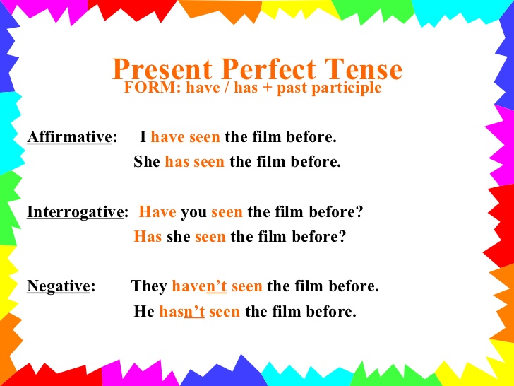 Detail Contoh Kalimat Present Perfect Tense Positif Negatif Interogatif Nomer 6