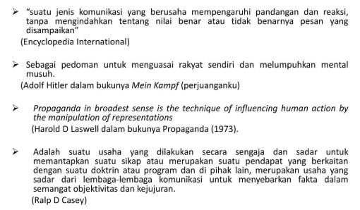 Detail Contoh Kalimat Propaganda Nomer 2