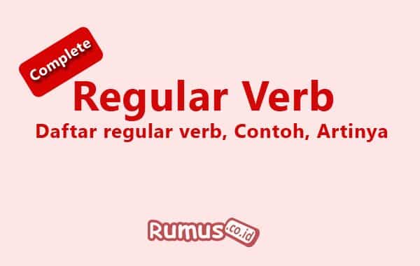 Detail Contoh Kalimat Regular Verb Dan Irregular Verb Nomer 40