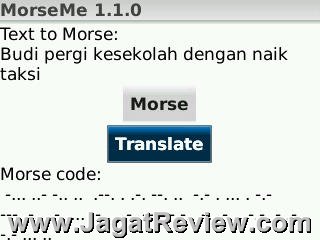 Detail Contoh Kalimat Sandi Morse Nomer 20