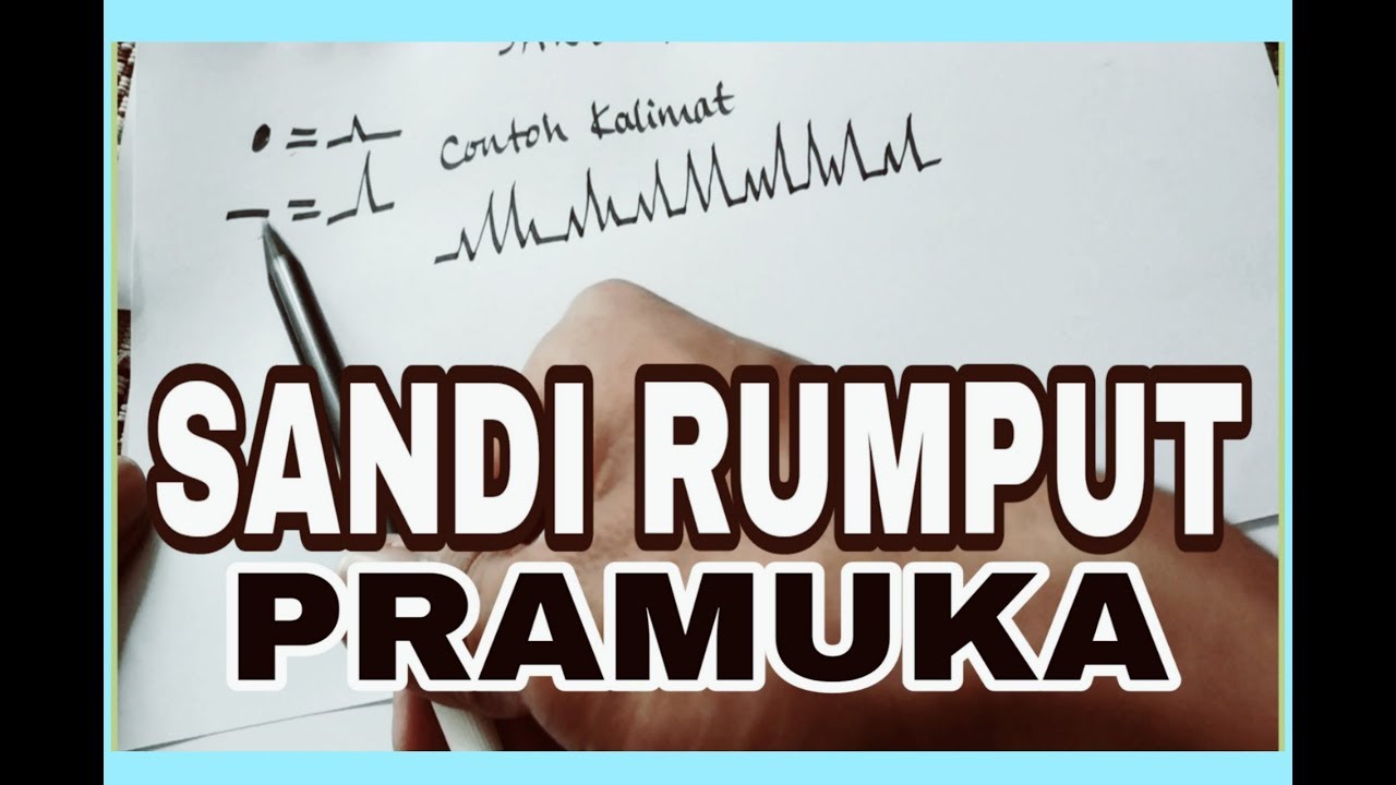 Detail Contoh Kalimat Sandi Morse Nomer 54