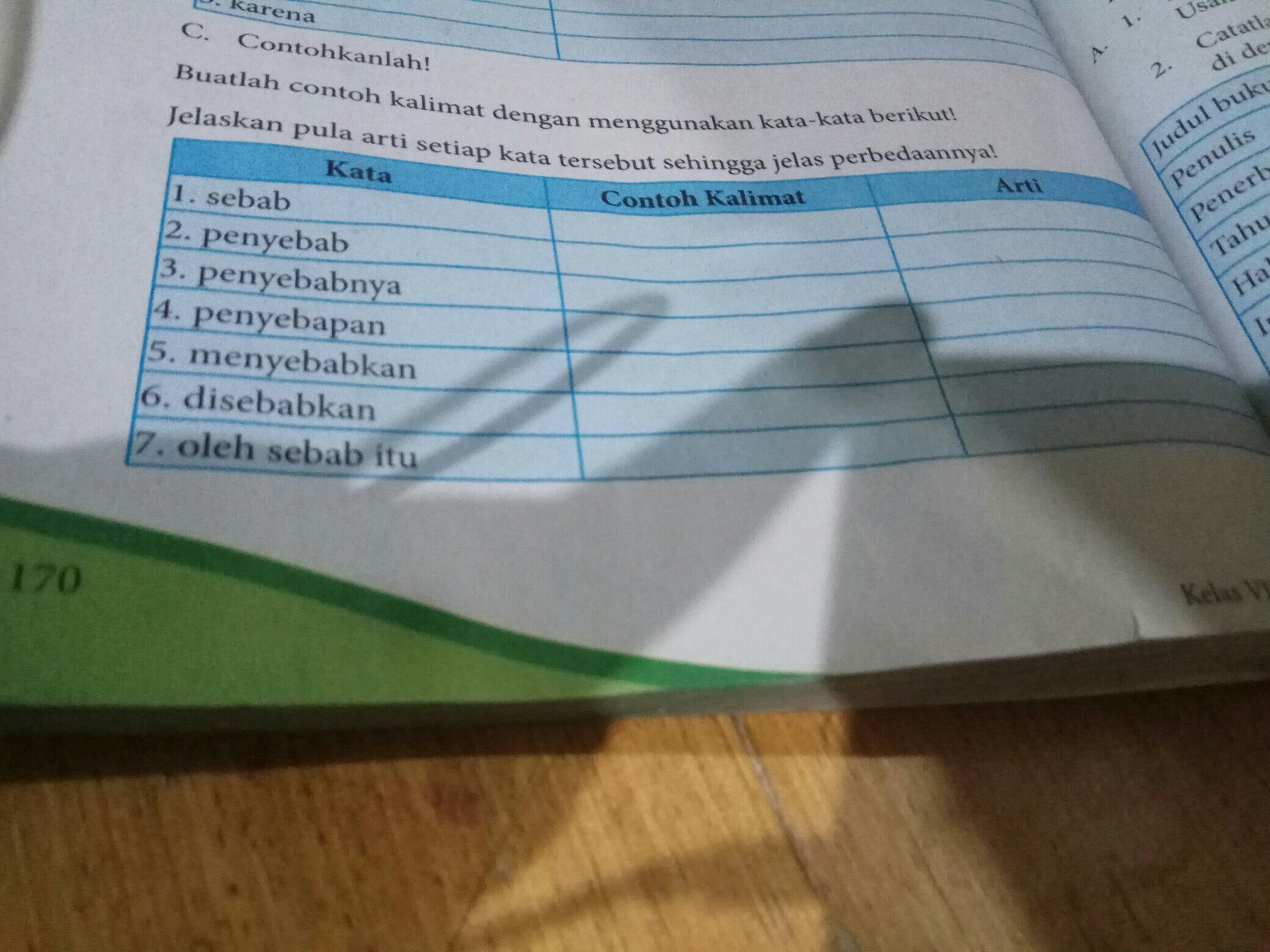 Detail Contoh Kalimat Sebab Nomer 7