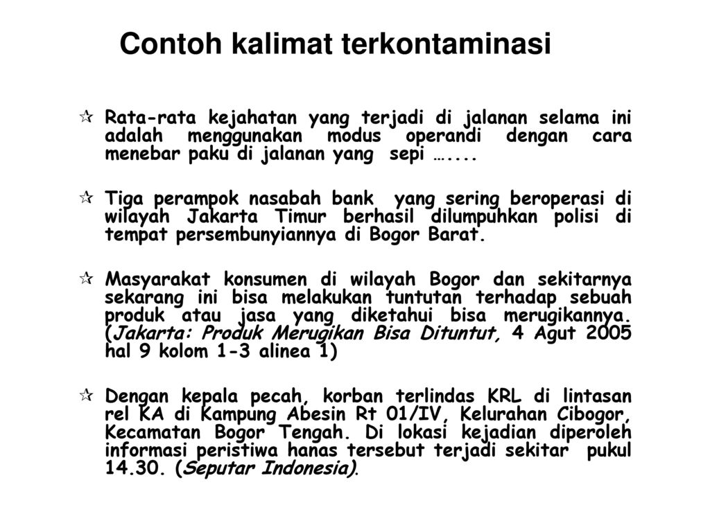 Detail Contoh Kalimat Sedangkan Nomer 3