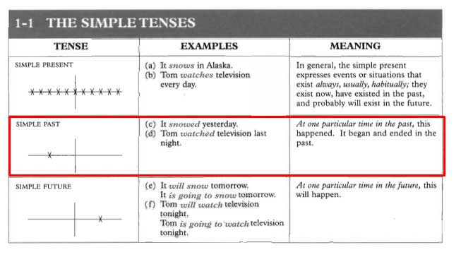 Detail Contoh Kalimat Simple Past Tense Positif Negatif Interogatif Nomer 27