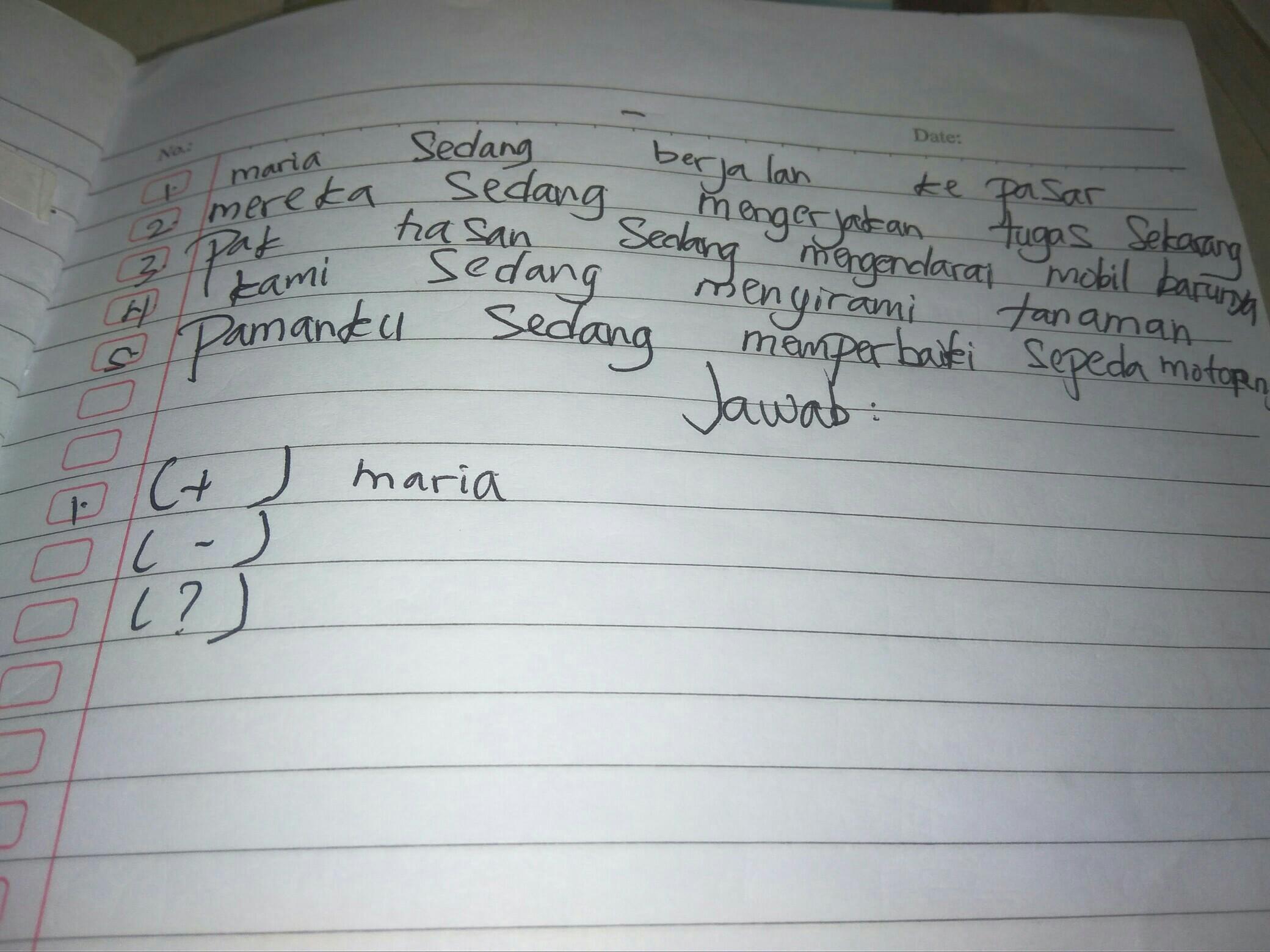 Detail Contoh Kalimat Simple Present Tense Positif Negatif Dan Tanya Nomer 46