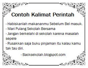 Detail Contoh Kalimat Suruhan Nomer 13