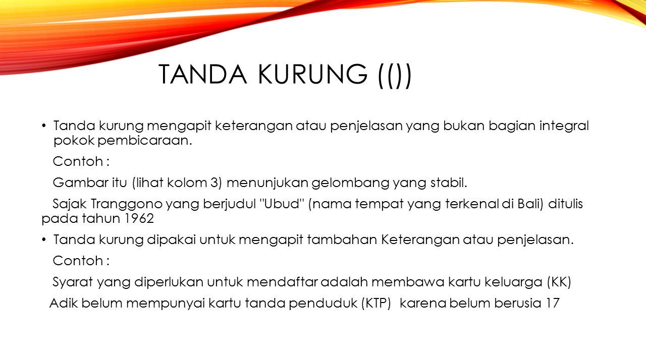 Detail Contoh Kalimat Tanda Pisah Nomer 10