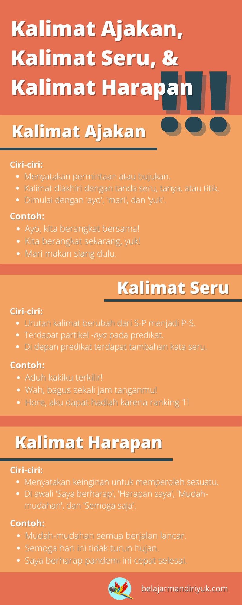 Detail Contoh Kalimat Tanda Seru Nomer 4