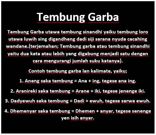 Detail Contoh Kalimat Tembung Saroja Nomer 49