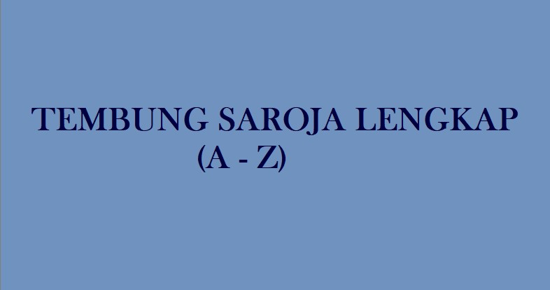 Detail Contoh Kalimat Tembung Saroja Nomer 10