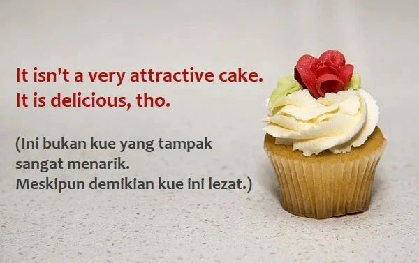 Detail Contoh Kalimat Though Nomer 4