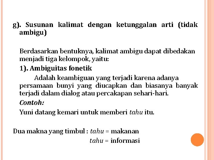 Detail Contoh Kalimat Tidak Ambigu Nomer 19